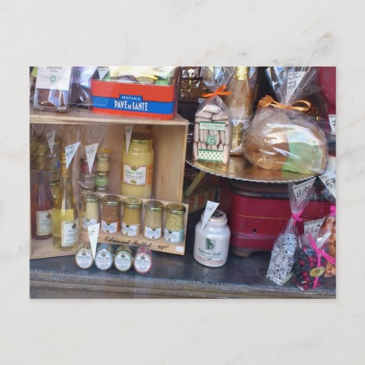 Carte Postale Dijon, Fenêtre Boutique (Devant)