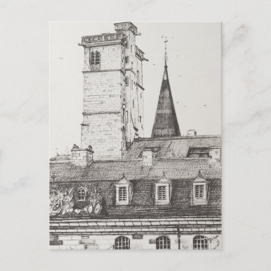 Carte Postale Dijon Rooftops France.2008 (Devant)