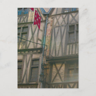 Carte Postale Dijon, vieille ville à colombages