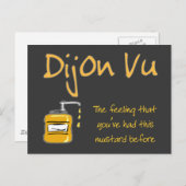 Carte Postale Dijon Vu (Devant / Derrière)