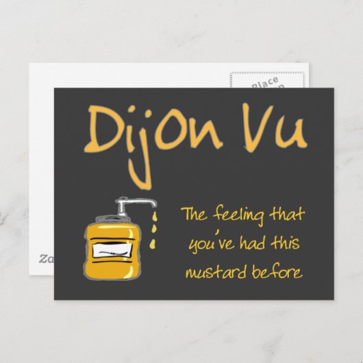 Carte Postale Dijon Vu (Devant / Derrière)