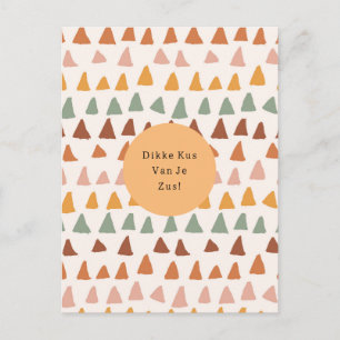 Carte Postale Dikke Kus Van Je Zus Quote