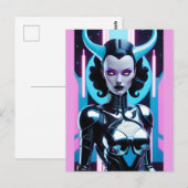 Carte Postale Dilemme Cornu de Ses Désirs (Devant / Derrière)