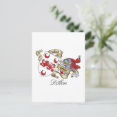 Carte Postale Dillon Family Crest (Debout devant)
