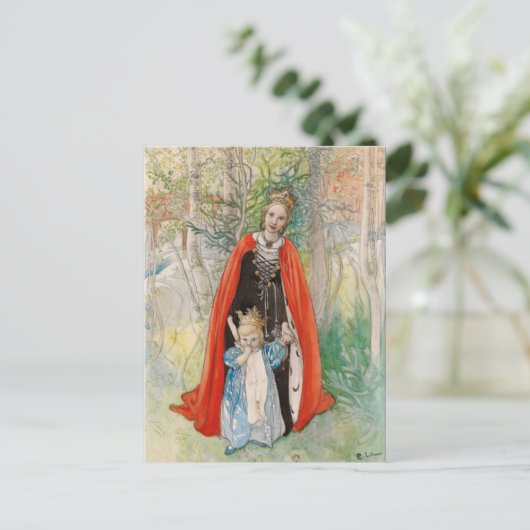 Carte postale d'illustration classique (Debout devant)