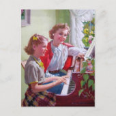 Carte postale d'illustration vintage (Devant)