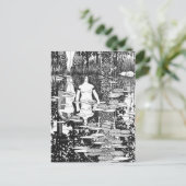 Carte postale d'illustration vintage (Debout devant)