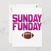 Carte Postale Dimanche (Devant / Derrière)