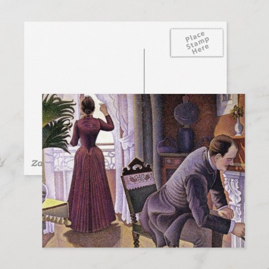 Carte Postale dimanche (Devant / Derrière)