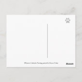 Carte Postale Dimanche Fun Labradors Peinture (Dos)