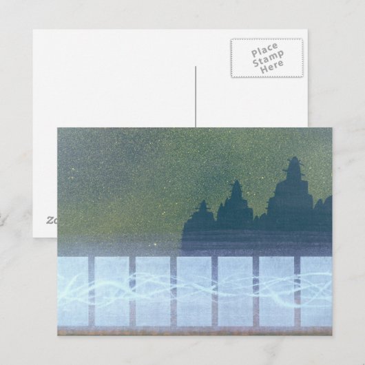 Carte Postale Dimanche soir Djenne Mali (Devant / Derrière)