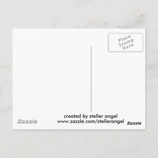 Carte Postale Dimensions (Dos)