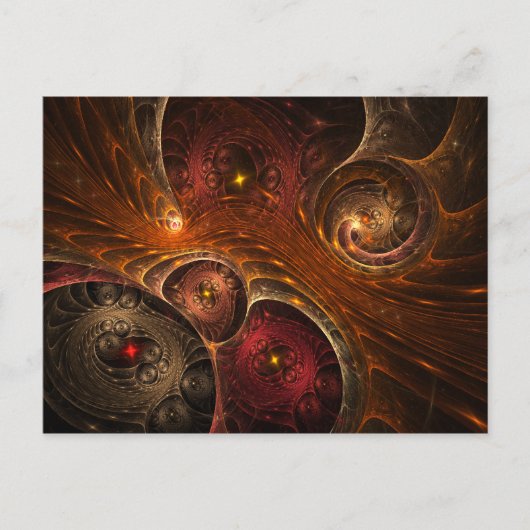 Carte postale Dimensions enchevêtrées (Devant)