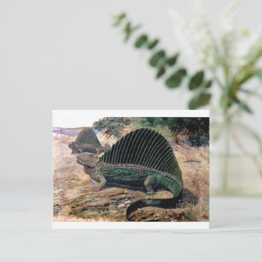 Carte Postale dimétrodon-1 (Debout devant)