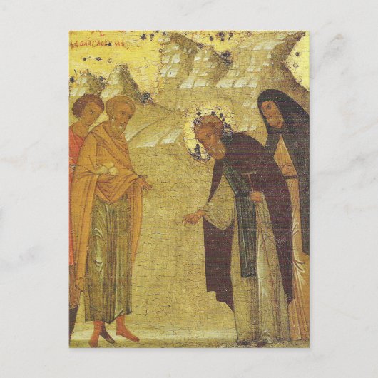 Carte Postale Dimitri et Pachomie arrivent à Vologda (Devant)