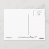 Carte postale d'impression vintage (Dos)