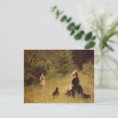 Carte postale d'In a Park de Berthe Morisot (Debout devant)