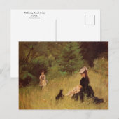 Carte postale d'In a Park de Berthe Morisot (Devant / Derrière)