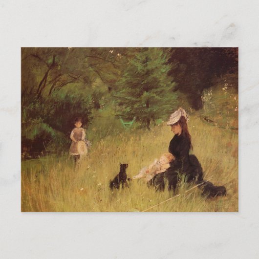 Carte postale d'In a Park de Berthe Morisot (Devant)