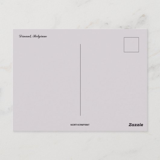 Carte Postale Dinant Belgique (Dos)