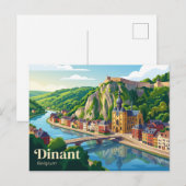 Carte Postale Dinant Belgique (Devant / Derrière)
