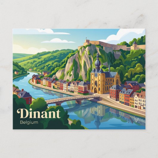 Carte Postale Dinant Belgique (Devant)