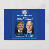 Carte postale d'inauguration TRUMP (Devant)