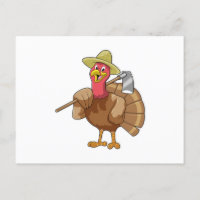 Dinde en tant qu'agriculteur