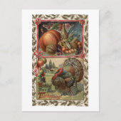 Carte Postale Dinde et Produits # 2 (Devant)