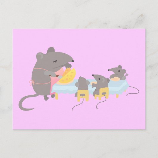 Carte Postale Dîner (Devant)