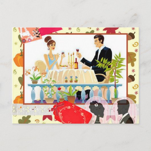 Carte Postale dîner (Devant)