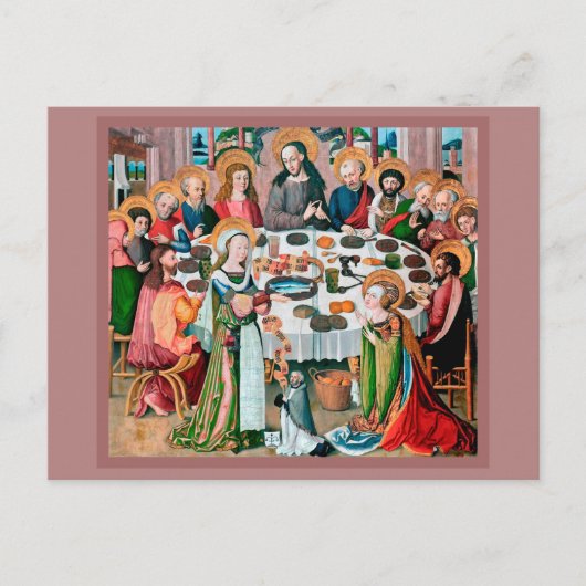 Carte Postale Dîner à Bethany (M 055) (Devant)