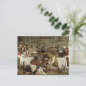 Carte Postale Dîner à la Maison de Simon, 1737 (Debout devant)
