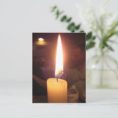 Carte Postale Dîner aux chandelles (Debout devant)