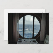 Carte Postale Dîner avec vue sur l'océan (Devant / Derrière)