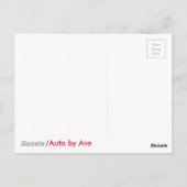 Carte Postale Diner dans les années 50 au Mel's Diner (Dos)