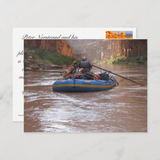 Carte Postale dîner de répétition (Devant / Derrière)