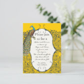 Carte Postale Dîner de répétition Jaune de la Marine et de la mo (Debout devant)