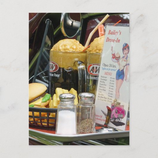 Carte Postale Dîner Fin (Devant)