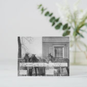 Carte Postale Dîner gratuit pour les chevaux, 1923 (Debout devant)