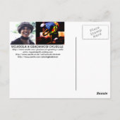 CARTE POSTALE DÎNER HEURE PAR MOJISOLA A GBADAMOSI OKUBULE (Dos)