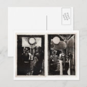 Carte Postale Diner Partie I et II (Devant / Derrière)