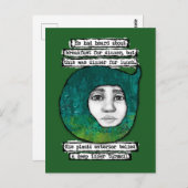 Carte postale Dîner pour déjeuner (Devant / Derrière)