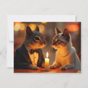 Carte Postale Dîner romantique