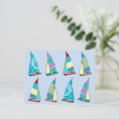 Carte Postale Dinghes vintages (Debout devant)