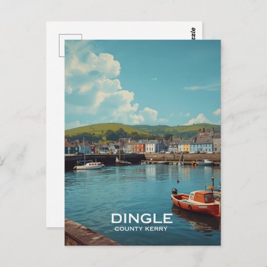 Carte Postale Dingle Irlande (Devant / Derrière)