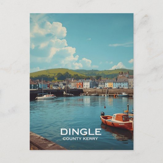 Carte Postale Dingle Irlande (Devant)