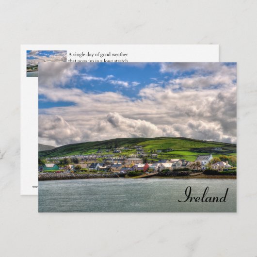 Carte postale Dingle, Irlande (Devant / Derrière)