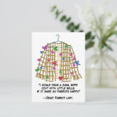 Carte Postale Dingue perroquet (Debout devant)