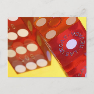 Carte Postale Dinice blanc rouge